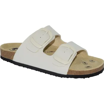 Dámská zdravotní obuv MEDI LINE dámské zdravotní pantofle 408-24 EMMA BEIGE Barva: béžová, Velikost: 41