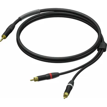 Audio kabel Kabel Procab Kabel PROCAB PRA711/3, 2x jack 3,5mm (M) stereo na 2x RCA (M) (3m)