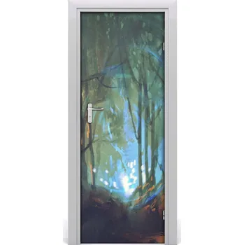 Fototapeta Samolepící fototapeta na dveře Tajuplný les 85x205 cm
