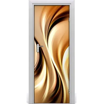 Fototapeta Samolepící fototapeta na dveře Abstraktní vlny 95x205 cm