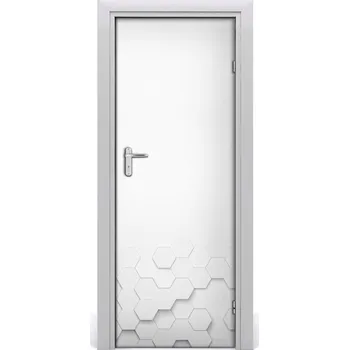 Fototapeta Samolepící fototapeta na dveře Šestiúhelníky pozadí 85x205 cm