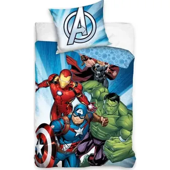 Povlečení Novinka 2025! Dětské povlečení Avengers Age of Ultron 140 x 200, 70 x 90 cm zipový uzávěr