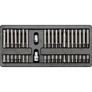 Sada nářadí Vložka do zásuvky - šroubovací nástavce, 40ks