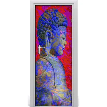 Fototapeta Samolepící fototapeta na dveře Abstrakde budha 85x205 cm