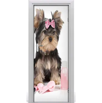 Fototapeta Samolepící fototapeta na dveře Yorkshire kosmetika 95x205 cm