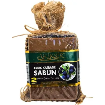 Mýdlo AKIKSIR Mýdlo s jalovcovým dehtem 2 x 110 g