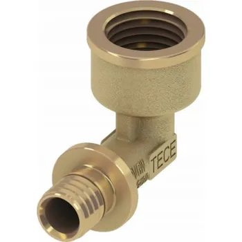 Fitinka Tece Transition koleno 90° 20mm x 3/4" mosaz (708002)