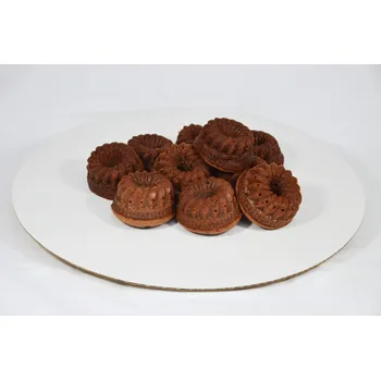 Čokoláda Pekárna Anežka s.r.o. Bábovičky bez lepku - tmavé (12 ks)