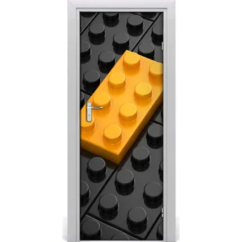 Fototapeta Samolepící fototapeta na dveře Kostky lego 95x205 cm