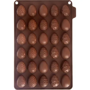 Forma na pečení SILIKONOVÁ FORMA vánoční velikonoční vykrajovátka VEJCE na sušenky pralinky