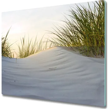 Kuchyňské prkénko Skleněná krájecí deska Pobřežní duny 60x52 cm