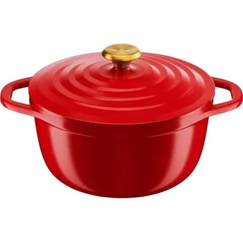Hrnec Kastrol Tefal Kastrol s poklicí 24 cm Air E2544655 červený