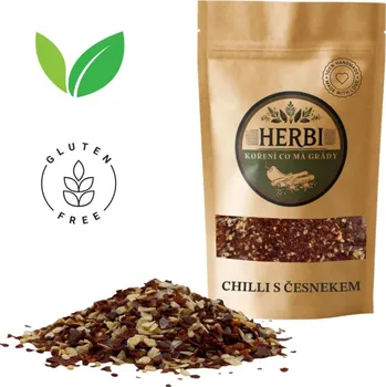Koření Herbi Chilli s česnekem, 50 g – pikantní směs na dochucení jídel