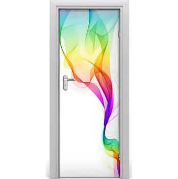 Fototapeta Samolepící fototapeta na dveře Barevná abstrakce 75x205 cm