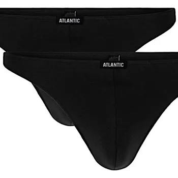 Pánské tanga Atlantic Pánská tanga 253 black XL