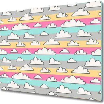 Kuchyňské prkénko Skleněná krájecí deska mrak 60x52 cm