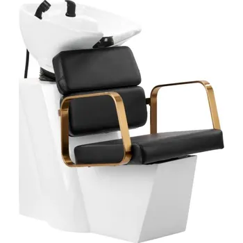 Kadeřnické křeslo Kadeřnický mycí box Gabbiano Porto 3 Barva: Černá