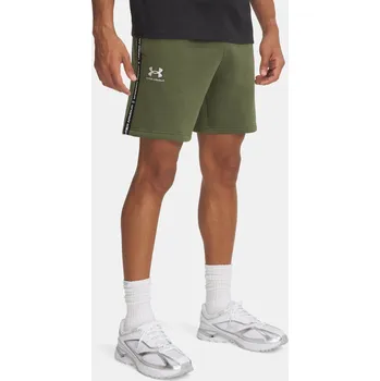 Pánské kraťasy Under Armour UA Icon Fleece Short Tap 1390299-390 Zelená XL