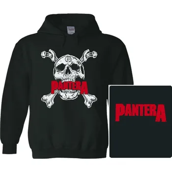 Pánská mikina mikina s kapucí Pantera - skull, logo