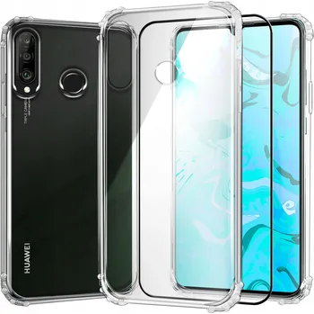 Pouzdro na mobilní telefon Zadní Kryt Hello Case pro Huawei P30 Lite bezbarvý