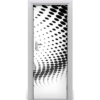 Fototapeta Samolepící fototapeta na dveře geometrické pozadí 95x205 cm