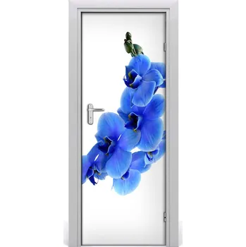 Fototapeta Fototapeta samolepící modrá Orchidejo 95x205 cm