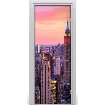 Fototapeta Fototapeta samolepící na dveře New York zachód 75x205 cm