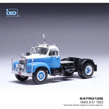 autíčko Mack B 61 (1953) - Modrá 1:64 IXO