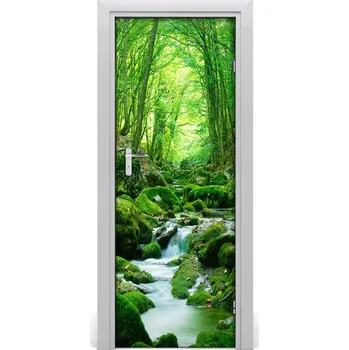 Fototapeta Fototapeta na dveře potok džungle 75x205 cm