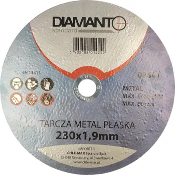 Vrták Kotouč na kov 230 x 1,9 pro řezání