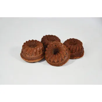 Čokoláda Pekárna Anežka s.r.o. Bábovičky bez lepku - tmavé (4 ks)