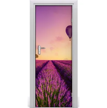 Fototapeta Fototapeta samolepící na dveře pole levandule 75x205 cm