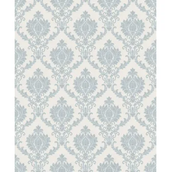 Tapeta Cristiana Masi by Parato Vliesová tapeta na zeď, modro-béžová, zámecký vzor, 23646, The Best Classic & Elegant, Cristiana Masi by Parato, velikost 10,05 x 0,53 m