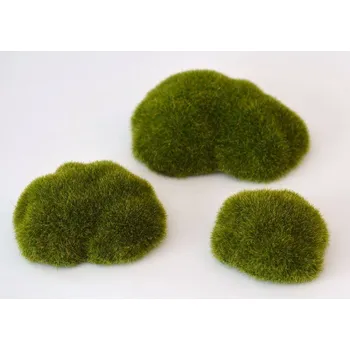 Mechové kameny 3 ks