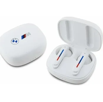 Sluchátka Sluchátka BMW Sluchátka BMW Bluetooth BMBEMIATP20LOH TWS + Dokovací stanice Bílo/bíle tištěná loga