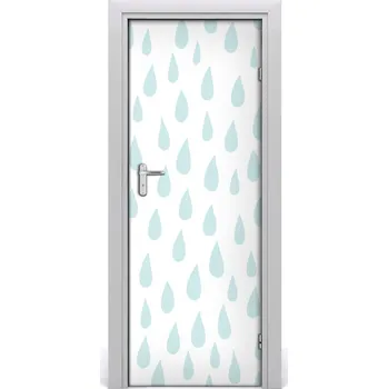 Fototapeta Samolepící fototapeta na dveře Kapky 85x205 cm