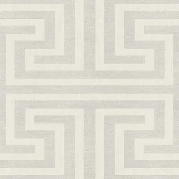 Tapeta Cristiana Masi by Parato Vliesová tapeta na zeď, geometrická, šedo-krémová, 27516, Sintesi, Cristiana Masi by Parato, velikost 10,05 x 0,53 m