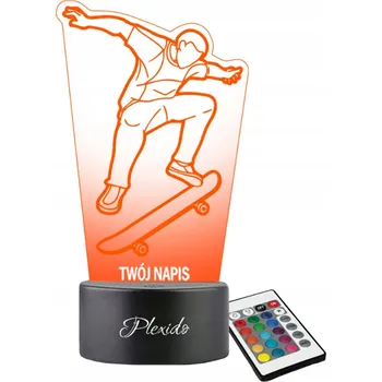 Lampička Plexido vícebarevná Noční lampa