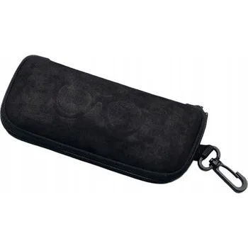 Pouzdro na brýle Černé semišové POUZDRO NA BRÝLE dioptrické sluneční brýle na zip