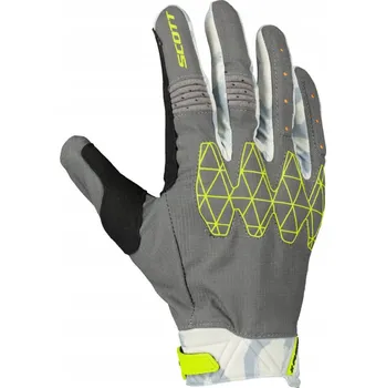 Moto rukavice Rukavice X-Plore D3O šedo-žluté, velikost 2XL