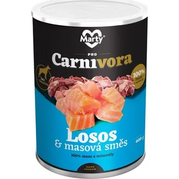 Krmivo pro psa ProCarnivora MARTY konzerva pro psy ProCarnivora-losos+směs 400 g