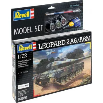 Plastikový model ModelSet - Leopard 2A6/A6M (1:72) - 63180