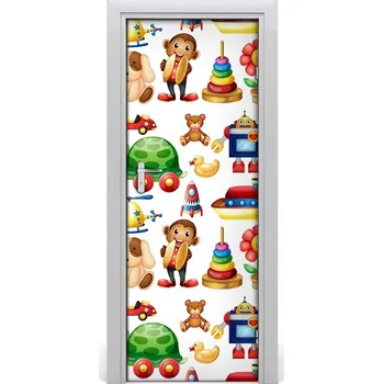 Fototapeta Samolepící fototapeta na dveře Hračky 85x205 cm