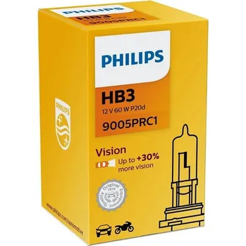 Autožárovka Philips Vision HB3 P20d 12V 60W 9005PRC1