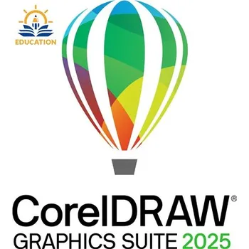 Grafický software CorelDRAW Graphics Suite 2025 Education License Multi Language - Windows/Mac - ESD