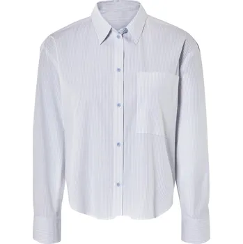 Dámská košile esmara® Dámská košile (pruhy modrá / bílá, 36)