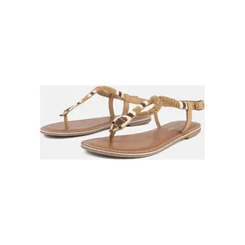 Dámské sandále L37 Sandály DESERT FLOWER Hnědá 40