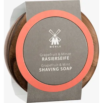 Muhle Mýdlo na holení v dřevěné misce - Grapefruit