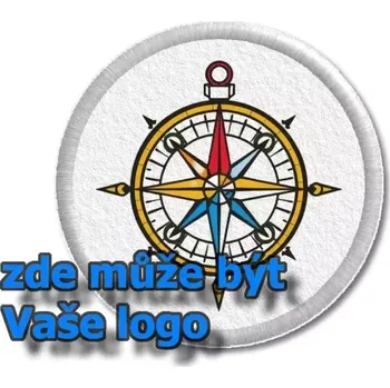 Textilie k potisku Pelisport Nášivka s Vaším logem kulatá ø 4,5 cm