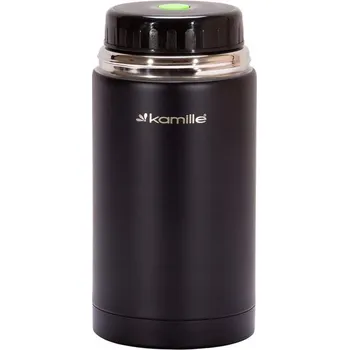 Termoska Termoska jídlovka 1,00l NR, mat černá, d10,5x22cm, (8hod.)